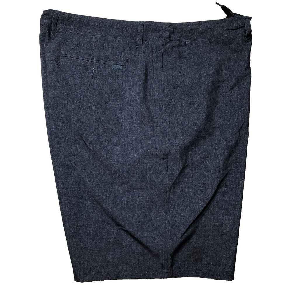 Elysian Hybrid‎ Shorts Mens Size 40 Gray Speck pattern Casual Stretch Chino